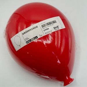 Vintage IKEA DRÖMMINGE Red Balloon Wall Light Fixture Children New Sealed